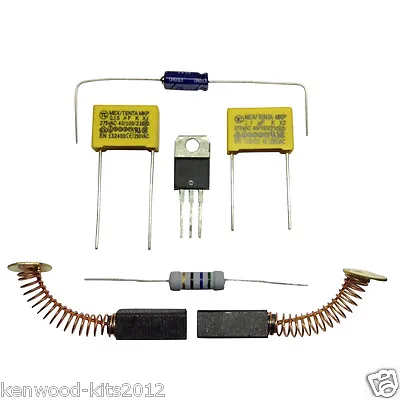 Kenwood Chef A902 904 Excel & KM Electrolytic Cap Motor Repair Kit & Brushes. • £17.03