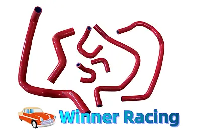 Red RADIATOR HEATER HOSE Fit HONDA PRELUDE BB6/BB8 H22A 1997-2001 • $145
