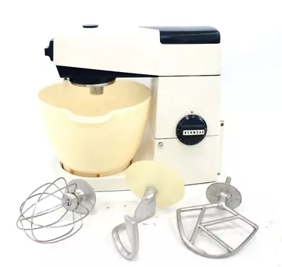 KENWOOD Chef A701A Stand Food Mixer W/ Whisk Attachments & Cover 450W - SA8 • £21