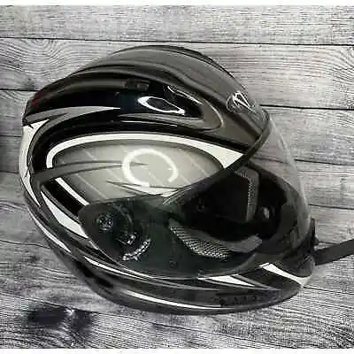 Vega Altura DOT Approved Motorcycle Full Face Shield Helmet Model Blk/Gray WS-10 • $39.99