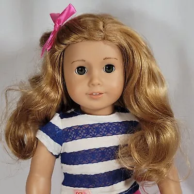 18  American Girl JLY Truly Me Doll Strawberry Blonde Red Hair Hazel Green Eyes • $104