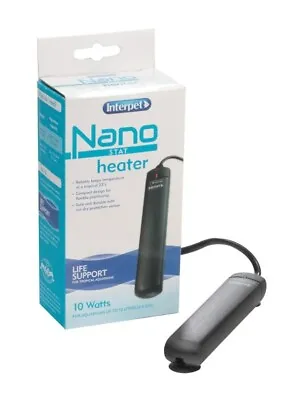 Interpet Nano Stat Aquarium Heater 10w 25w Fish Tank Tropical Thermostat • £18.95