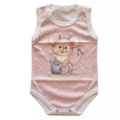 £2.20 • Buy SALE!!! BABY GIRL BOY BODYSUITS Sleeveless  0-24 Months 100% COTTON