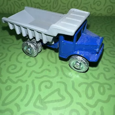 Matchbox Series A Moko Lesney No 6 Dump Truck Blue Original Box FREE SHIPPING • $15