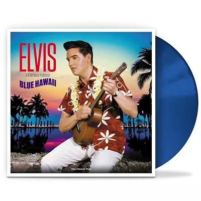 ELVIS PRESLEY - Blue Hawaii (Reissue Electric Blue Vinyl) - LP • $50