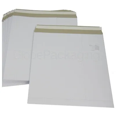 15 X 12  STRONG WHITE LP RECORD MAILERS ENVELOPES NEW • £10.45