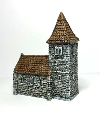 6mm Wargames Buildings - European Church - UNPAINTED • £4