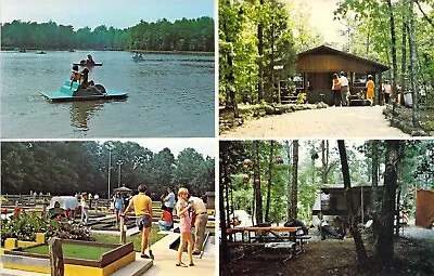 NC Salisbury Dan Nicholas Park MINIATURE GOLF Campground Postcard C61 • $4.99