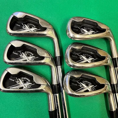 Callaway X20 Tour Iron Set 6pcs 5-Pw N.S.Prp 950GH S Stiff • $172.40