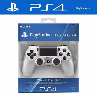 Original Playstation 4 Wireless Controller (PS4 Controller Dualshock 4) *Silver • £17.95