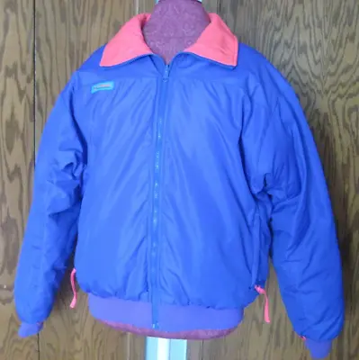 Vintage 90s  Purple Down Filled Men's Coat Size Large • $19.99