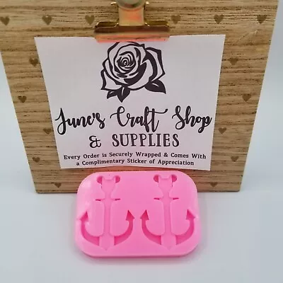 $7.95 • Buy  New Disney Mickey Mouse Anchor Silicone Mold For Resin Crafts