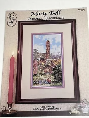 Pegasus Marty Bell Horsham Farmhouse Cross Stitch Pattern • $8