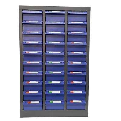 30 Large Drawers Metal Parts Cabinet Storage Cabinet With Partition Label • $308.32