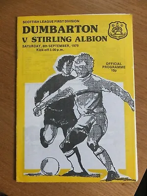 £1.20 • Buy Dumbarton V Stirling Albion 1979-1980 8 September