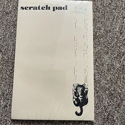 Vtg Memo Notepad  Scratch Pad Cat  Paper Tablet Notebook NOS • $9.99