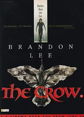 £6.99 • Buy The Crow (Brandon Lee)  - Mini Poster/Magazine Clipping