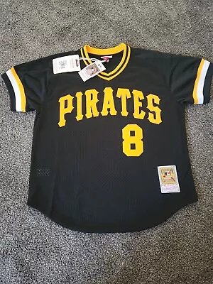 Willie Stargell Mitchell And Ness Pittsburgh Pirates Jersey Size L Cooperstown  • $52.50