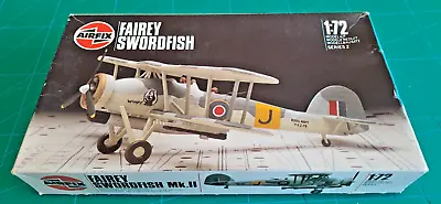 Airfix Fairey Swordfish #02071 1:72 Scale Vintage Kit FREE UK POST • £15.50