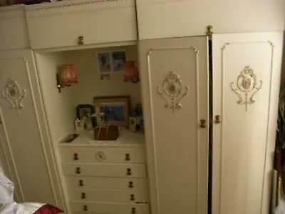 £300 • Buy Matching Vintage His-n-hers Freestanding Wardrobes, With Matching  Chest/dresser