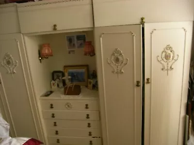 £300 • Buy Matching Vintage His-n-hers Freestanding Wardrobes, With Matching  Chest/dresser