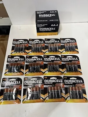 Duracell Battery AA Alkaline 1.5V Battery  12 Pack Of 4 Batteries Total 48 Piece • $24.99