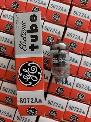 Single GE 5-star 6072/A NOS NIB Black Plate Vacuum Tube - Many Available • $125