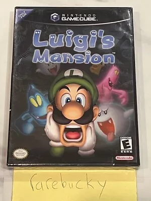 Luigi's Mansion (Gamecube) NEW SEALED BLACK LABEL FIRST PRINT MADE IN JAPAN! • $1499.99