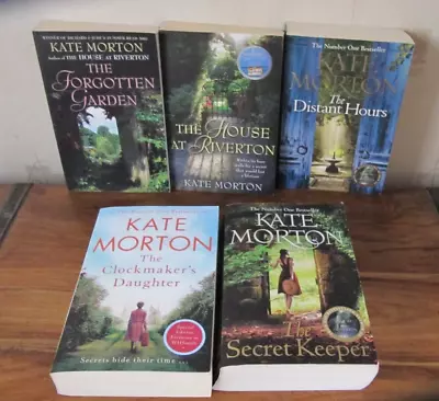 Kate Morton Book Set: Distant Hours Secret Keeper House At Riverton +2 All VGC • £12.50