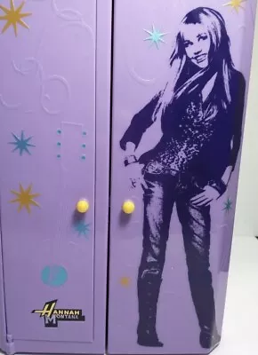 HANNAH MONTANA Secret Celebrity Backstage Toy Closet￼ Dressing Room￼ 2007 As Is • $25.99