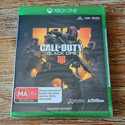 Call Of Duty: Black Ops 4 (pal) • Microsoft Xbox One • Brand New + Sealed • $35