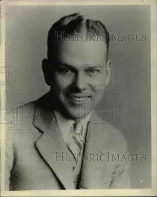 1929 Press Photo Paul Mc Cluer Announcer Of Sunshine Hour • $19.99