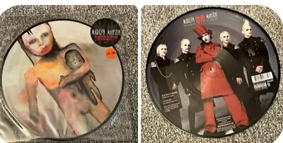 2003 MARILYN MANSON “THIS IS THE NEW S**T” 10  Picture Disc Vinyl {Plays VG} • $99