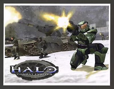 Halo Combat Evolved Invades PC Original Xbox 2001 Wall Art Print Poster - Glossy • $14.95