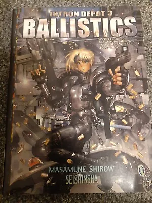 Intron Depot 3 Ballistics Seishinsha Masamune Shirow Book Oversized JH6 • $25