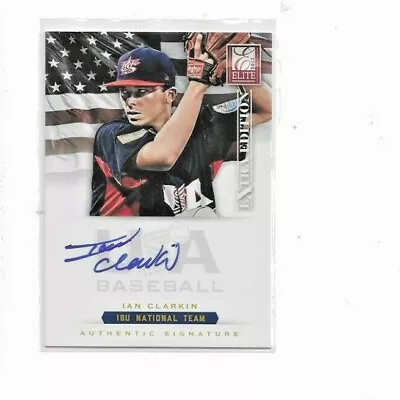 2012 Panini Elite Extra Edition Ian Clarkin Auto #IC • $2