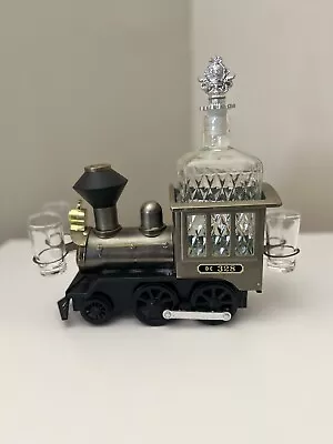 Vintage Liquor Train - 1880 Iron Horse - With Musical Box - Decanter  • $60