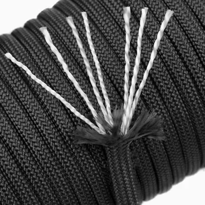 200FT 550lb Parachute Cord Paracord Nylon Mil-Spec Type III Paracord Multi Color • $9.99