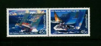 $1.15 • Buy Australia MNH MUH - 1994 50th Sydney To Hobart Yacht Race (Set)