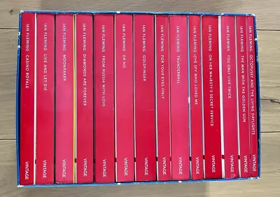 Vintage 007 The Complete James Bond Collection Box Set - 14 Books New Unsealed • £120