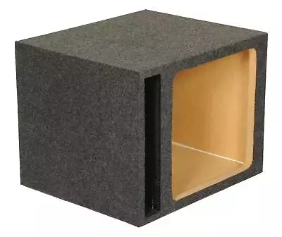 Q Power HD115 15  Single Heavy Duty Vented Square Subwoofer Sub Enclosure Box • $68.99