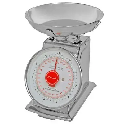  Analog Food Scale Kitchen Butchers Weighing Tool Stainless Steel Bowl Mercado • $50.95