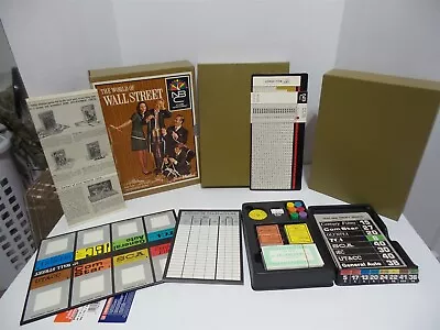 Vintage 1969 Hasbro Nbc The World Of Wall Street Board Game • $0.99