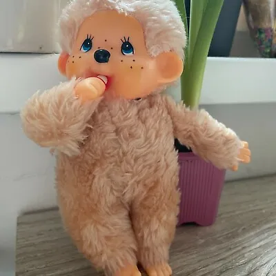 Baby Club Monchhichi First Generation 1974 Rare Plush Monkey Doll Size 8 In • $120