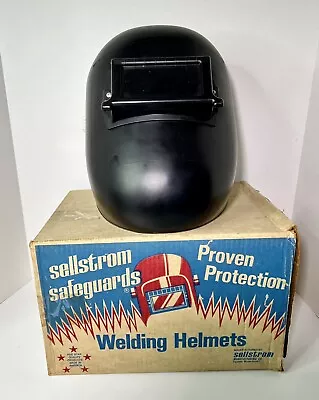 Vintage Sellstrom Welding Gear Mask Helmet W/ Original Box 28301 NICE! • $94.50