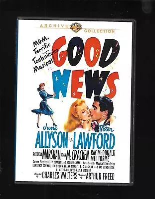 * OOP * Charles Walters' GOOD NEWS - June Allyson / Peter Lawford - RARE • $0.99