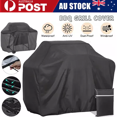 BBQ Cover 2/4/6 Burner Waterproof Outdoor Gas Charcoal Barbecue Grill Protector • $13.58