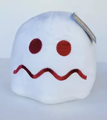 Ms. PACMAN Bandai Namco 7  White Pellet Ghost New Plush Stuffed Toy Gift Rare • $11.99