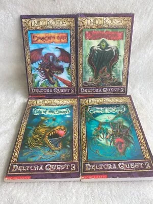 Deltora Quest 3 Complete Set Of Books 1-4 Holographic Covers Emily Rodda  • $30