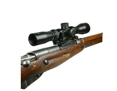 Mosin Nagant M44 M91/30 M38 Top Scope Mount W 2-7x32 Long Eye Relief Scope Rings • $62.99